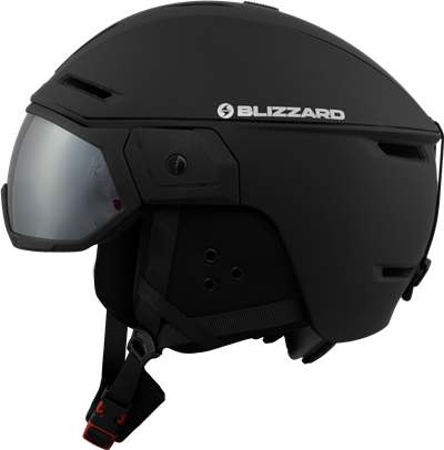 Lyžiarska prilba Blizzard Edge Visor ski helmet, black